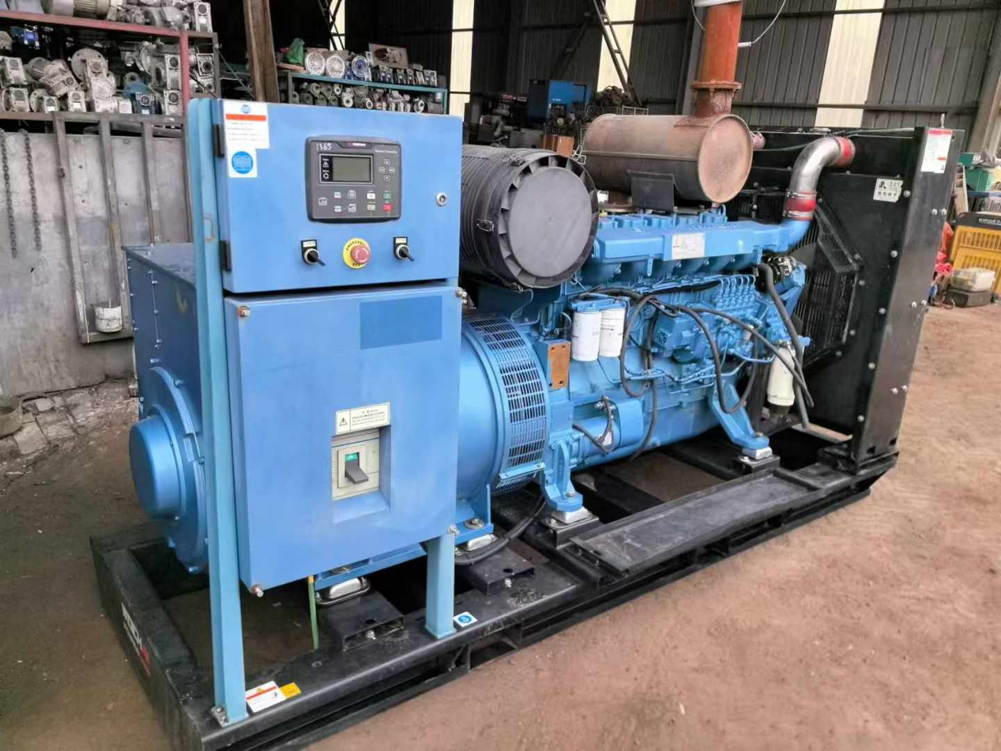 盈江500kW 柴油发电机组可带动设备功率的计算公式是什么？